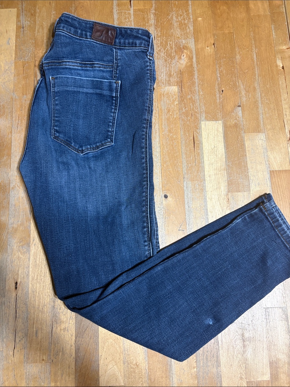 Zara Women's Skinny Jeans in Dark Blue